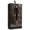 Shade by Le Désir Robe Longue à Col Roulé CarmeNoir